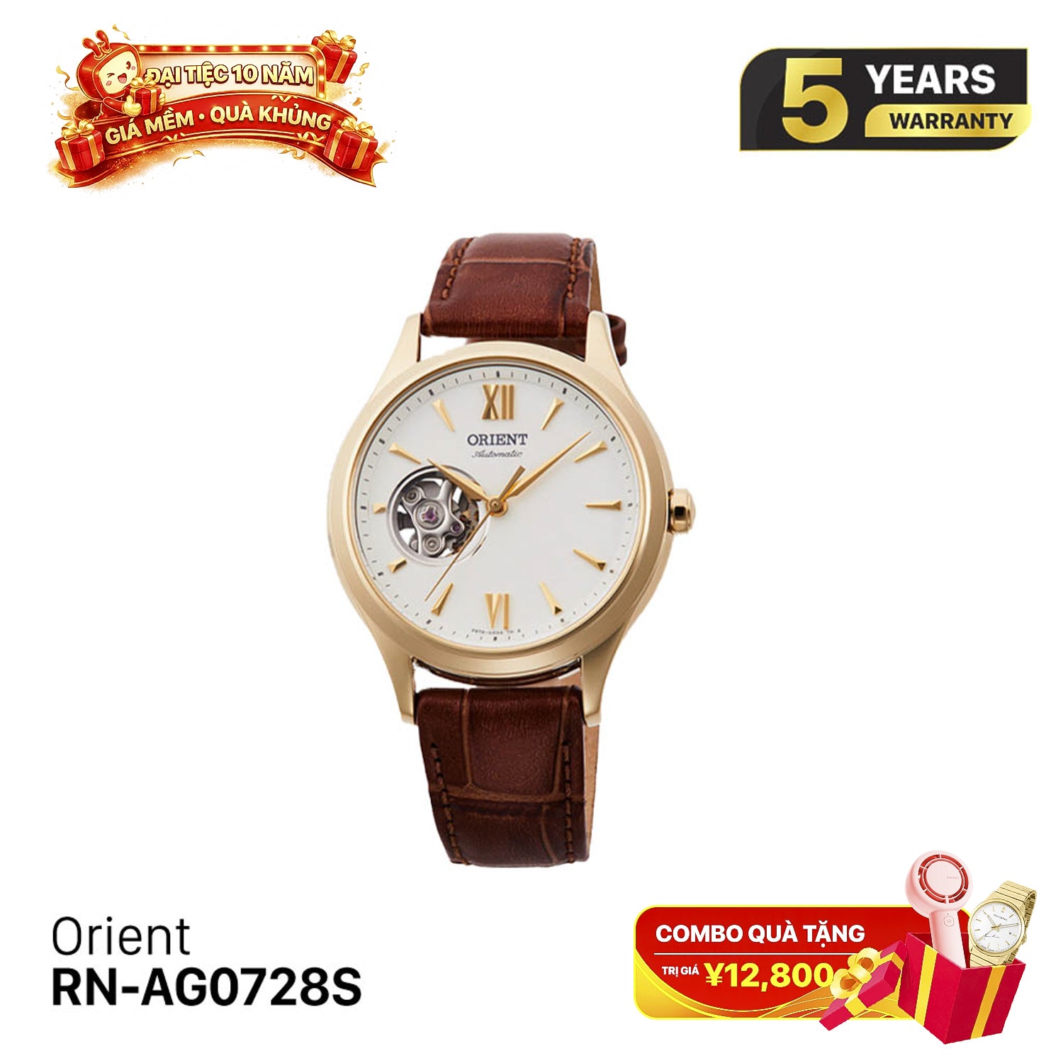 Orient Classic RN-AG0728S အမျိုးသမီးသုံး စက်ပိုင်းဆိုင်ရာနာရီ