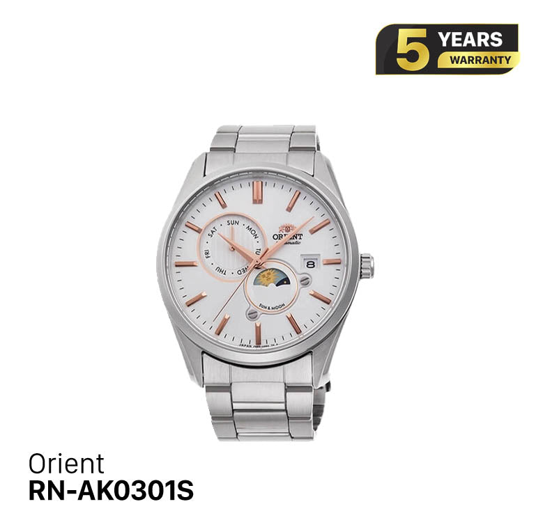Orient Sun Moon Gen 5 RN-AK0301S စက်ပိုင်းဆိုင်ရာနာရီ