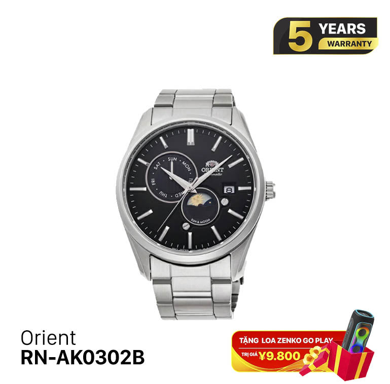 Orient Sun Moon Gen 5 RN-AK0302B စက်ပိုင်းဆိုင်ရာနာရီ