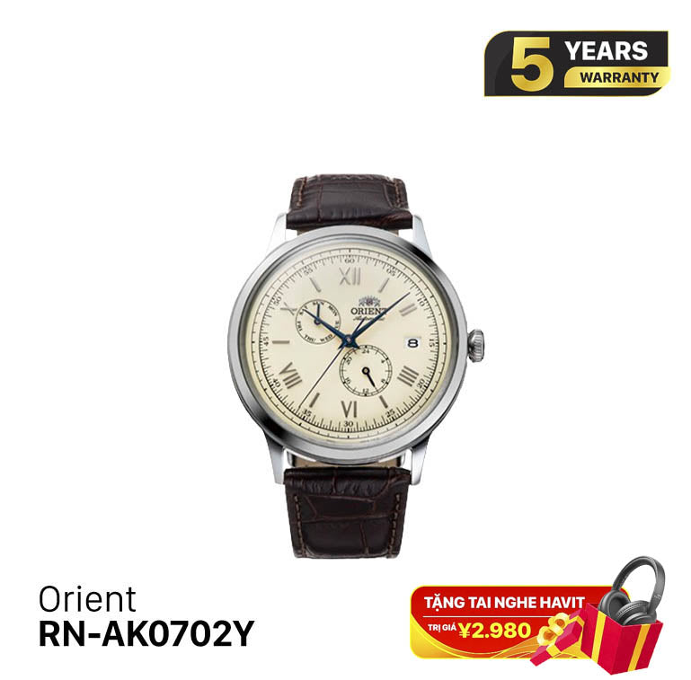 Orient Bambino RN-AK0702Y စက်ပိုင်းဆိုင်ရာနာရီ