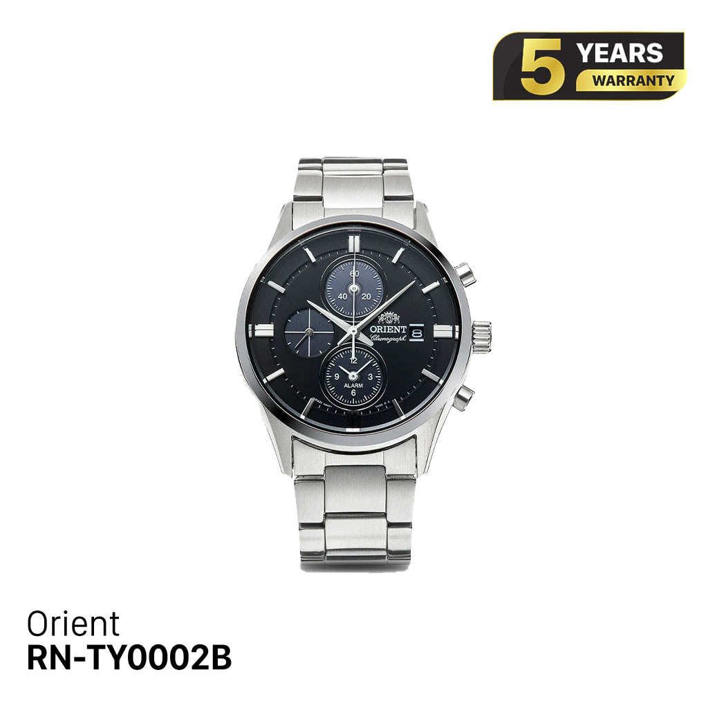 Orient Chronograph RN-TY0002B နေရောင်ခြည်စွမ်းအင်သုံးနာရီ - မှာယူမှုများလက်ခံပါသည်
