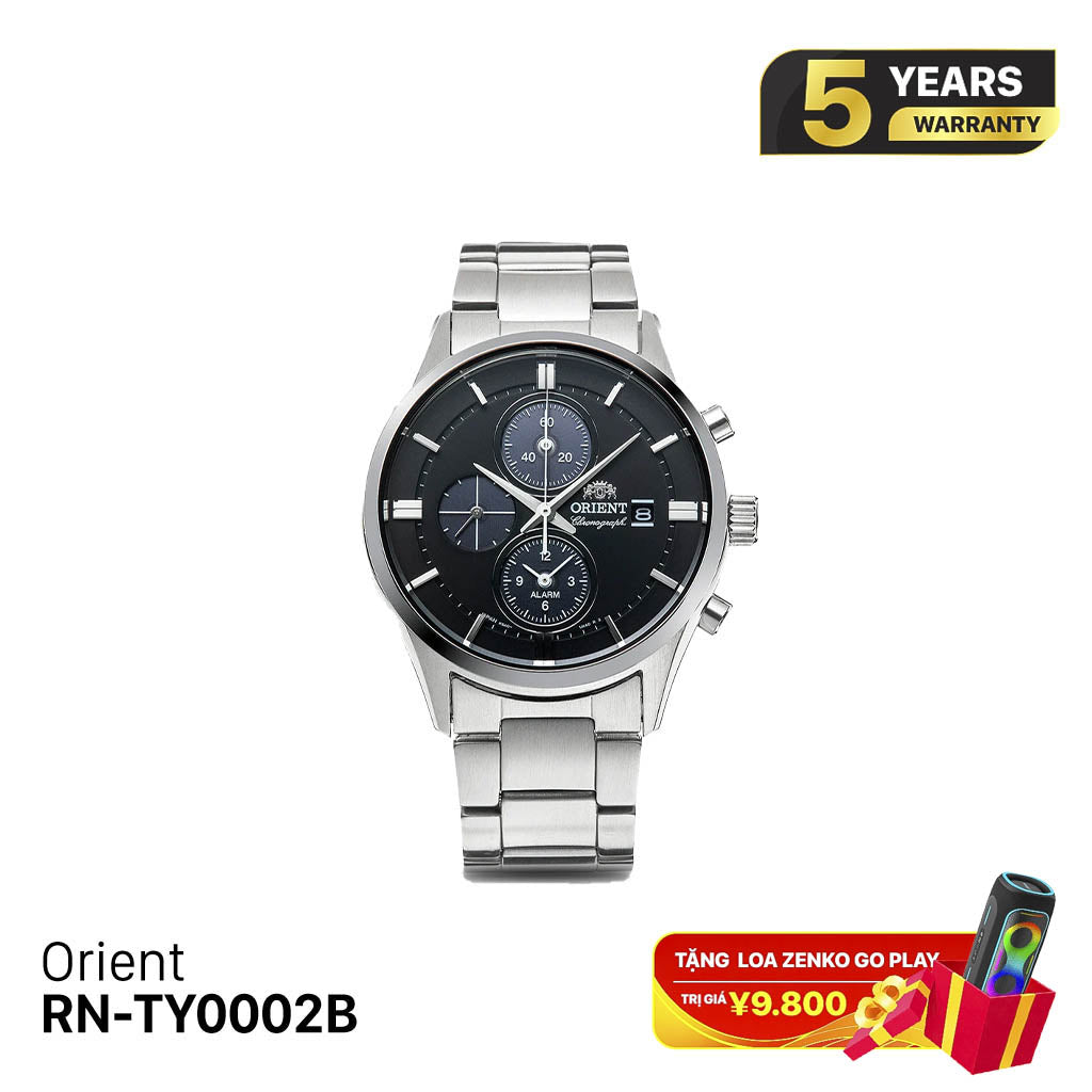 Orient Chronograph RN-TY0002B နေရောင်ခြည်စွမ်းအင်သုံးနာရီ - မှာယူမှုများလက်ခံပါသည်