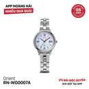 Đồng hồ năng lượng mặt trời nữ Orient iO Natural & Plain RN-WG0007A