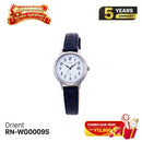 Orient iO Natural & Plain RN-WG0009S အမျိုးသမီးသုံး နေရောင်ခြည်စွမ်းအင်သုံး နာရီ