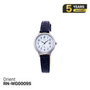 Orient iO Natural & Plain RN-WG0009S အမျိုးသမီးသုံး နေရောင်ခြည်စွမ်းအင်သုံး နာရီ