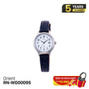 Orient iO Natural & Plain RN-WG0009S အမျိုးသမီးသုံး နေရောင်ခြည်စွမ်းအင်သုံး နာရီ