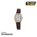 Orient iO Natural & Plain RN-WG0013S အမျိုးသမီးသုံး နေရောင်ခြည်စွမ်းအင်သုံး နာရီ