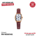 Đồng hồ năng lượng mặt trời nữ Orient iO Natural & Plain RN-WG0014S