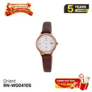 Orient iO Natural & Plain RN-WG0410S အမျိုးသမီးသုံး နေရောင်ခြည်စွမ်းအင်သုံး နာရီ