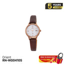 Orient iO Natural & Plain RN-WG0410S အမျိုးသမီးသုံး နေရောင်ခြည်စွမ်းအင်သုံး နာရီ