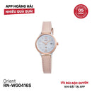 Đồng hồ năng lượng mặt trời nữ Orient iO Natural & Plain RN-WG0416S