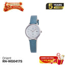 Orient iO Natural & Plain RN-WG0417S အမျိုးသမီးသုံး နေရောင်ခြည်စွမ်းအင်သုံး နာရီ