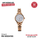 Đồng hồ năng lượng mặt trời nữ Orient iO Natural & Plain RN-WG0419S - Nhận Order