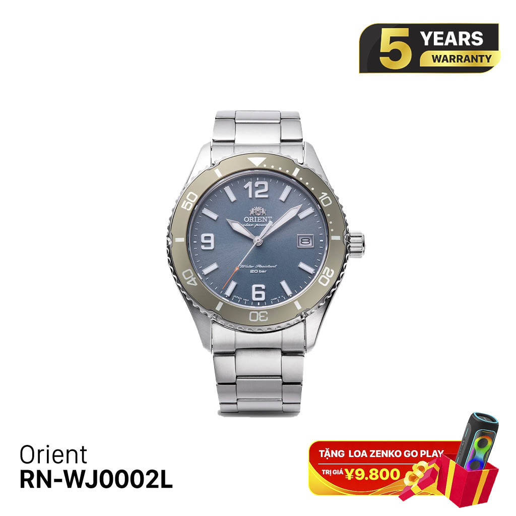 Orient Mako 40 RN-WJ0002L နေရောင်ခြည်စွမ်းအင်သုံး နာရီ