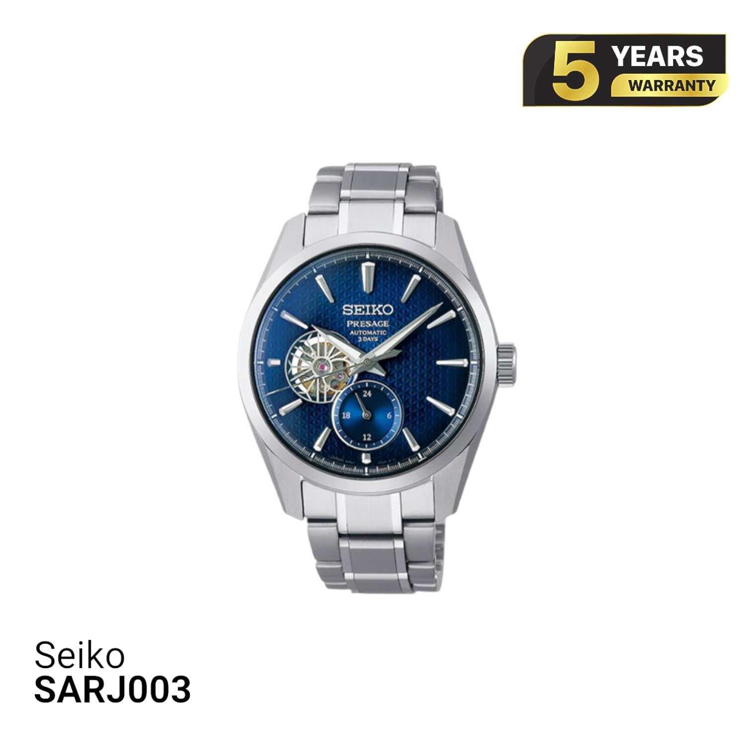 Seiko Presage Sharp Edged Series SARJ003 စက်ပိုင်းဆိုင်ရာနာရီ - မှာယူမှုများလက်ခံပါသည်