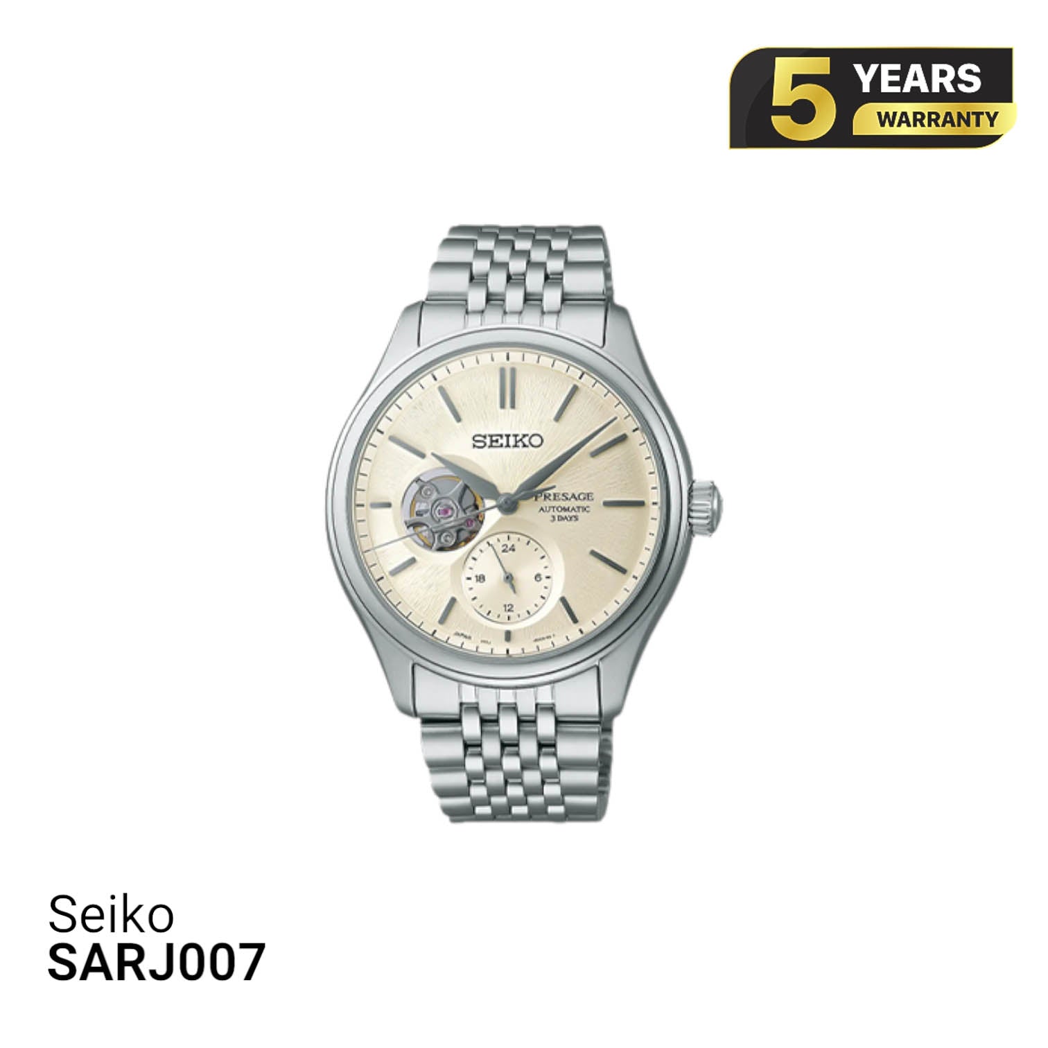 Seiko Presage Classic Series SARJ007 စက်ပိုင်းဆိုင်ရာနာရီ - မှာယူမှုများလက်ခံပါသည်