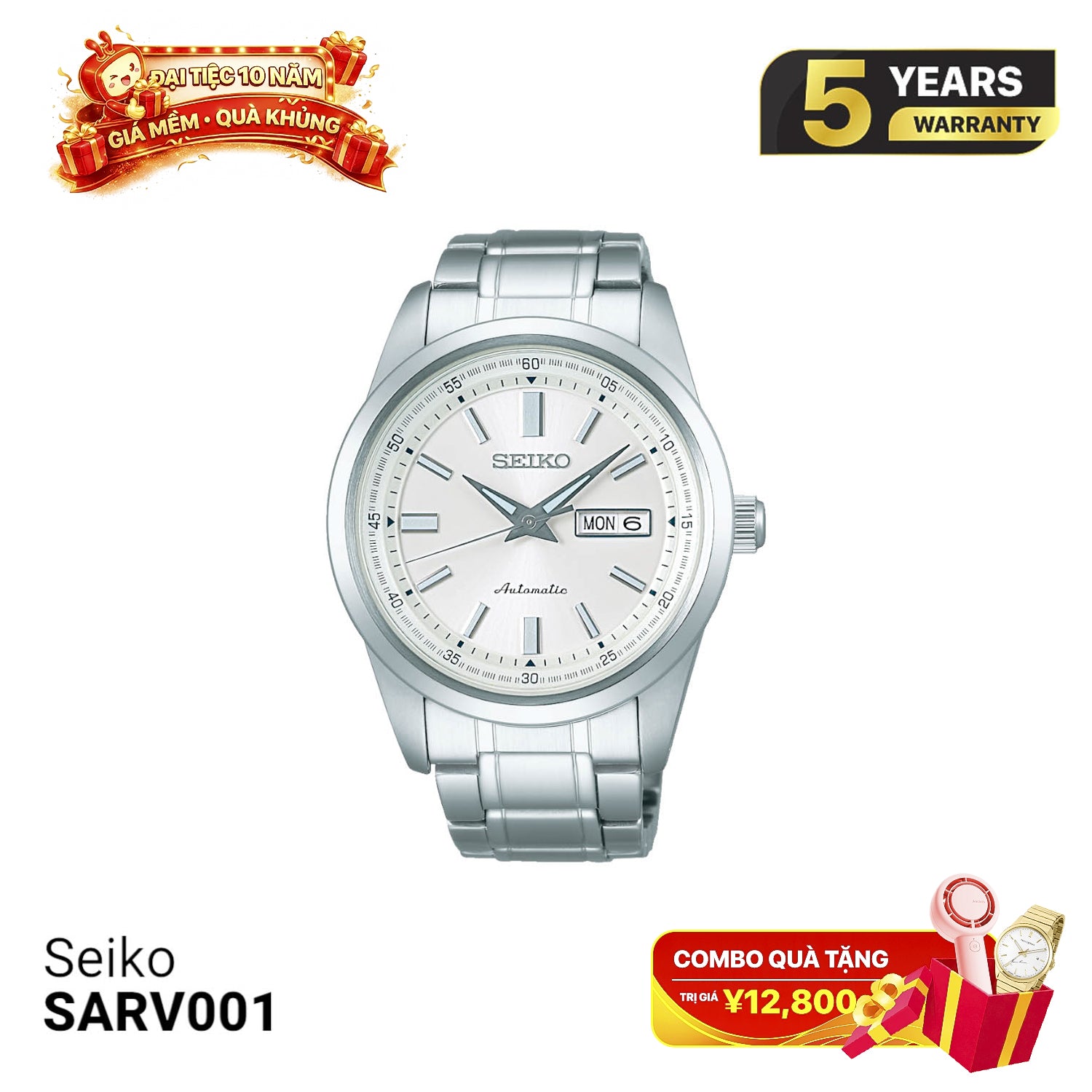 Seiko Classic SARV001 စက်ပိုင်းဆိုင်ရာနာရီ