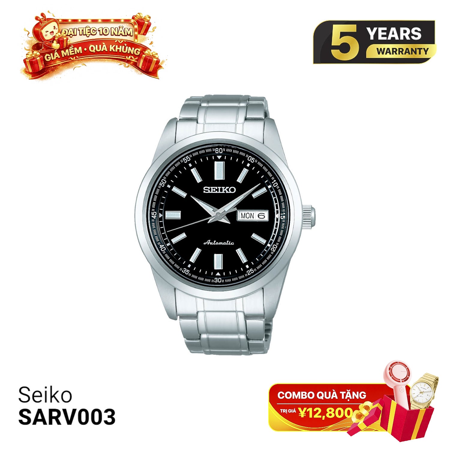Seiko Classic SARV003 စက်ပိုင်းဆိုင်ရာနာရီ
