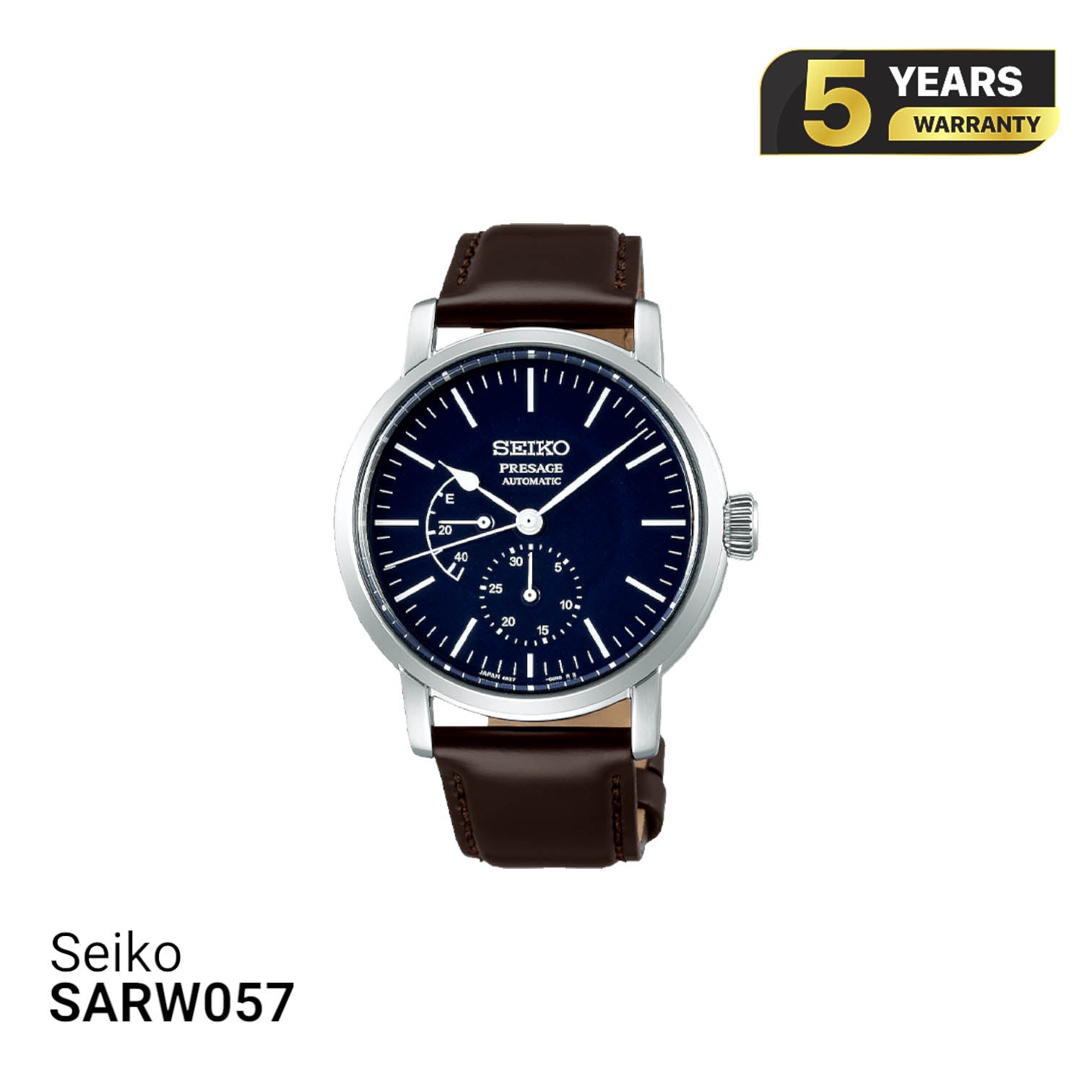 Seiko Presage Riki သံမဏိနာရီစီးရီး SARW057 စက်ပိုင်းဆိုင်ရာနာရီ - မှာယူမှုများလက်ခံသည်