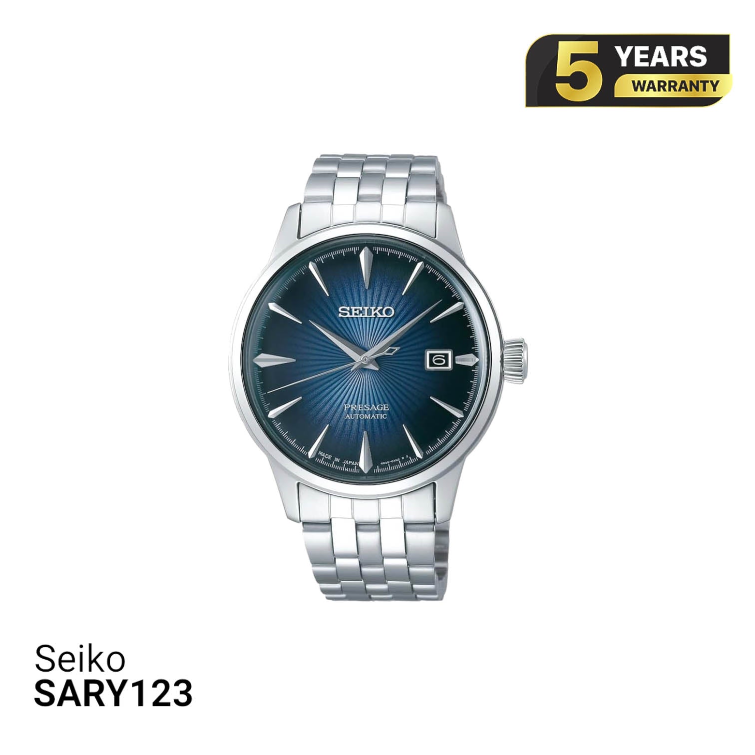 Seiko Presage Cocktail Time SARY123 စက်ပိုင်းဆိုင်ရာနာရီ - အော်ဒါများလက်ခံခြင်း