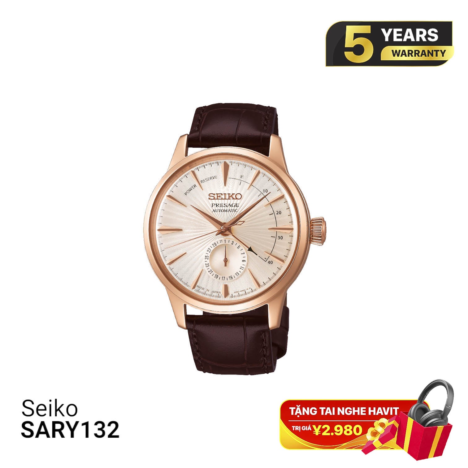 Seiko Presage Cocktail Time SARY132 စက်ပိုင်းဆိုင်ရာနာရီ
