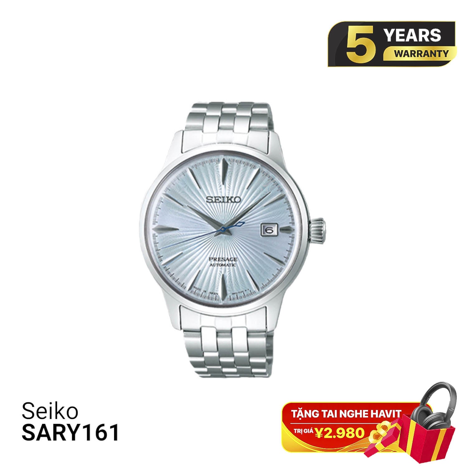 Seiko Presage Cocktail Time SARY161 စက်ပိုင်းဆိုင်ရာနာရီ