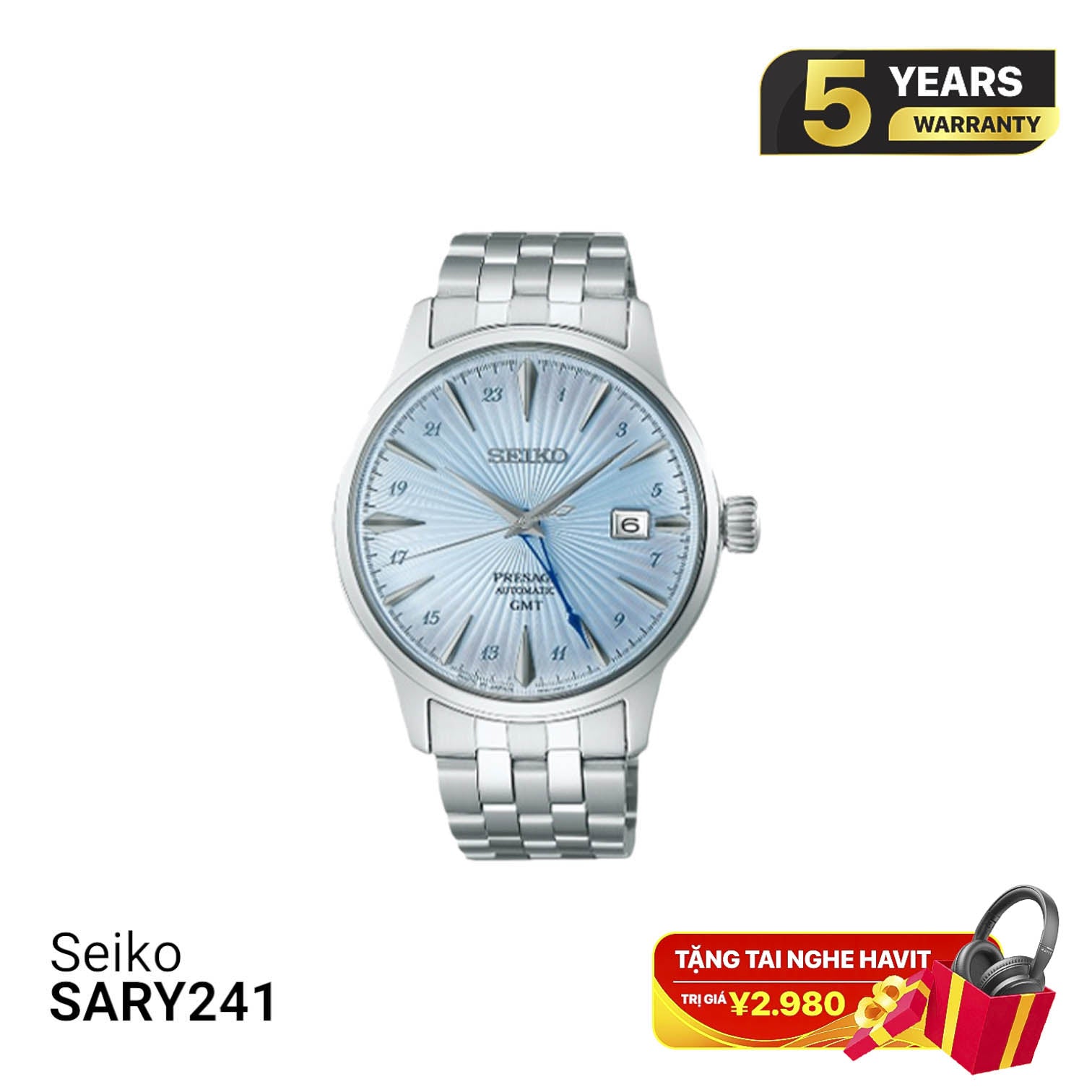 Seiko Presage Cocktail Time SARY241 စက်ပိုင်းဆိုင်ရာနာရီ
