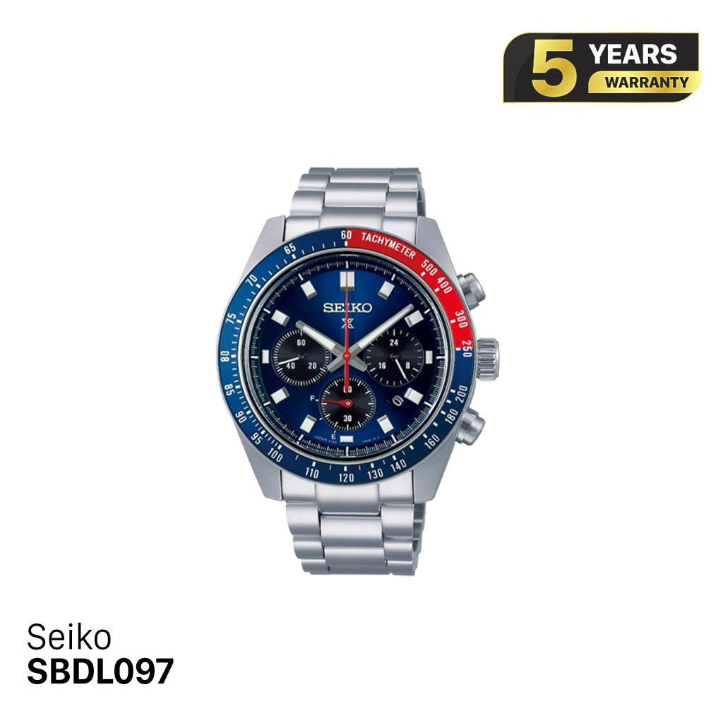 Seiko Prospex Speedtimer SBDL097 နေရောင်ခြည်စွမ်းအင်သုံး နာရီ