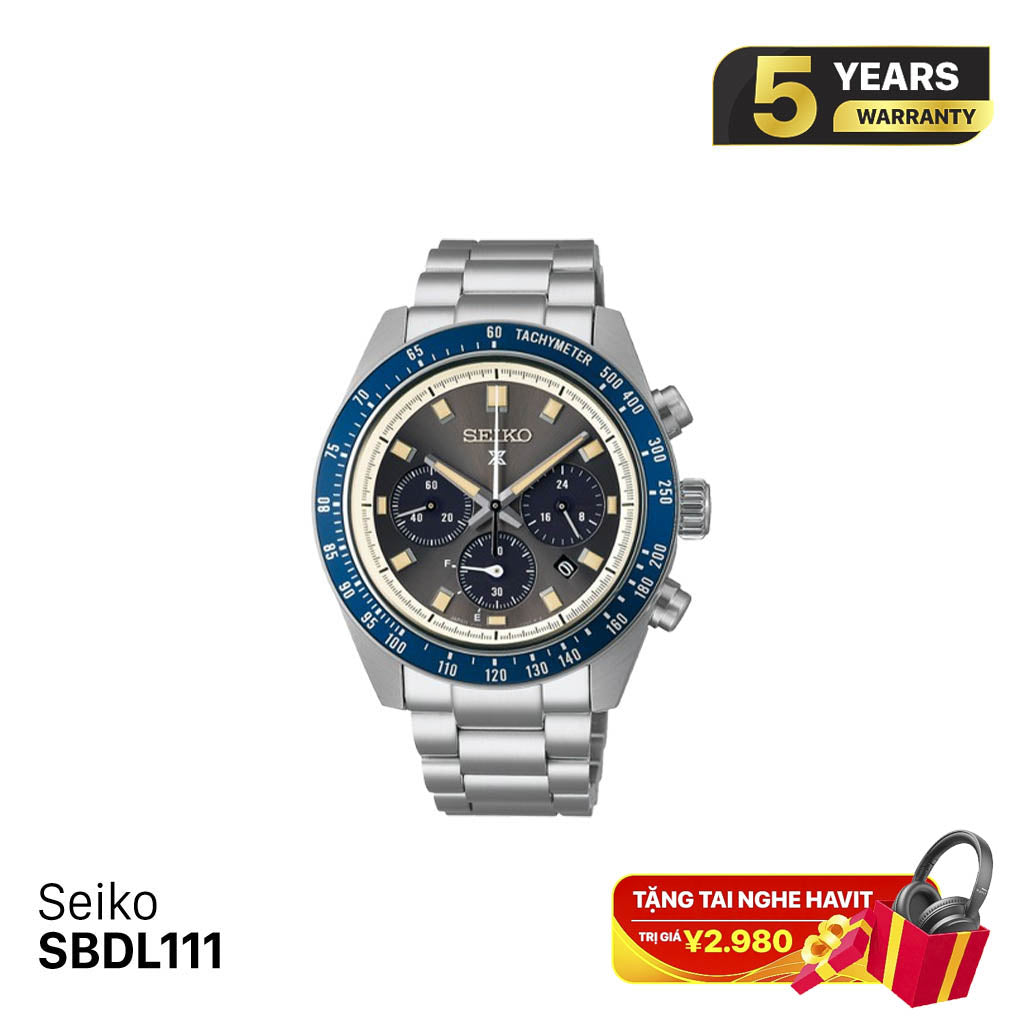 Seiko Prospex Speedtimer SBDL111 နေရောင်ခြည်စွမ်းအင်သုံးနာရီ