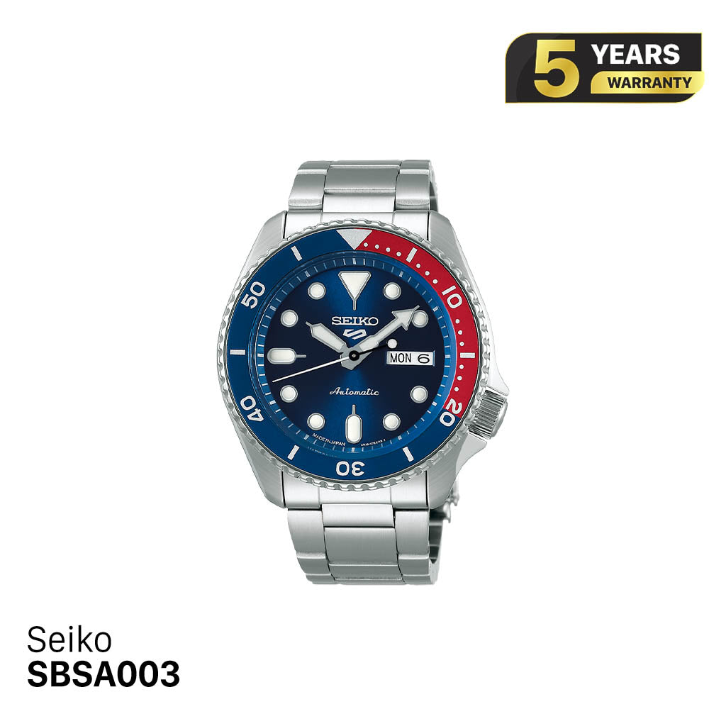 Seiko 5 Sport SKX စီးရီး SBSA003 စက်ပိုင်းဆိုင်ရာနာရီ - မှာယူမှုများလက်ခံပါသည်