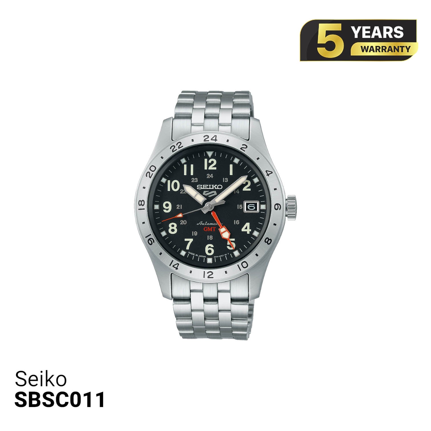 Seiko 5 Field series SBSC011 စက်ပိုင်းဆိုင်ရာနာရီ - မှာယူမှုများလက်ခံပါသည်