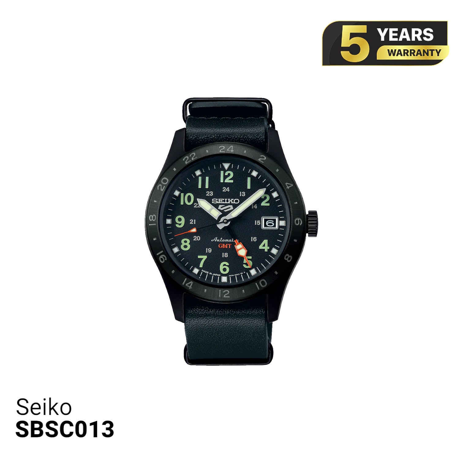 Seiko 5 Field series SBSC013 စက်ပိုင်းဆိုင်ရာနာရီ - မှာယူမှုများလက်ခံပါသည်