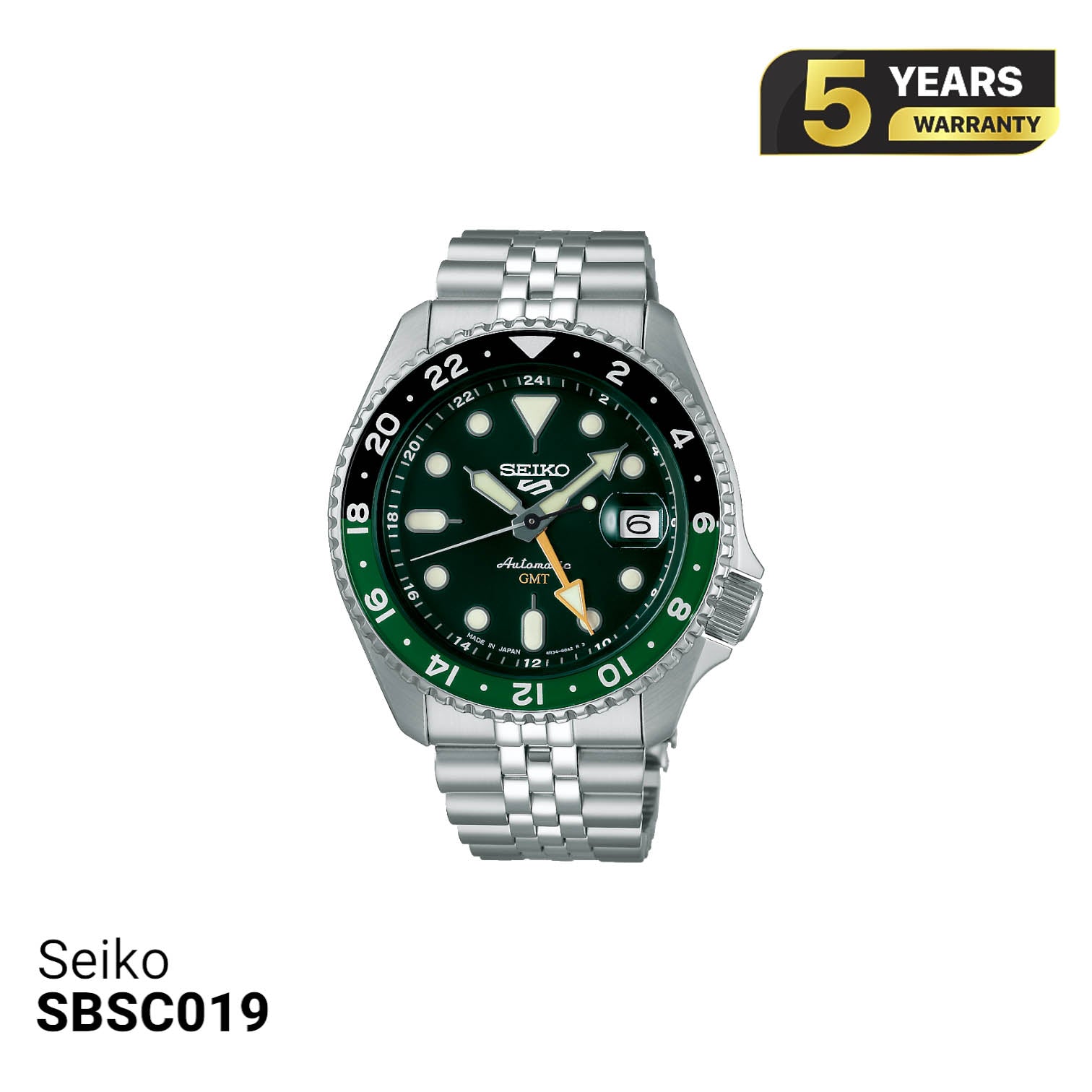 Seiko 5 Sport SKX စီးရီး SBSC019 စက်ပိုင်းဆိုင်ရာနာရီ - မှာယူမှုများလက်ခံပါသည်