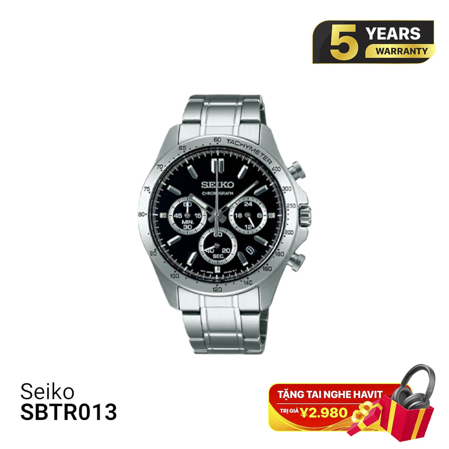Seiko Chronograph SBTR013 ဘက်ထရီသုံးနာရီ - မှာယူမှုများလက်ခံပါသည်