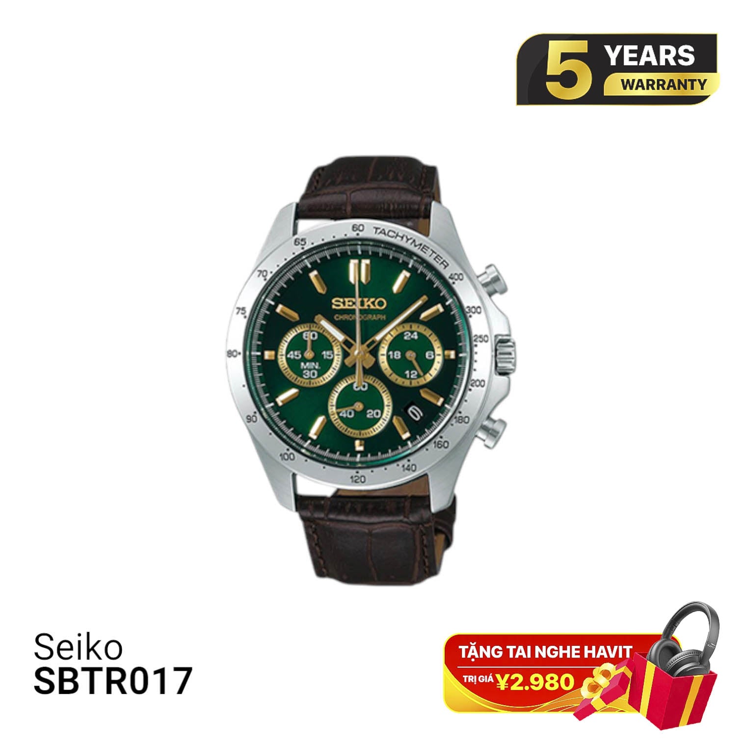 Seiko Chronograph SBTR017 ဘက်ထရီသုံးနာရီ - မှာယူမှုများလက်ခံပါသည်