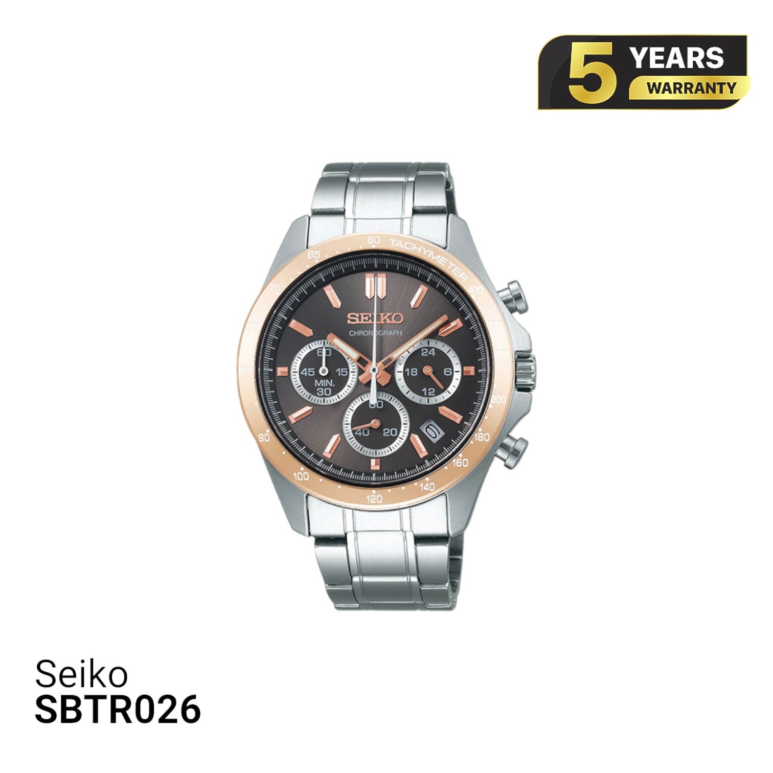 Seiko Chronograph SBTR026 ဘက်ထရီသုံးနာရီ - မှာယူမှုများလက်ခံပါသည်