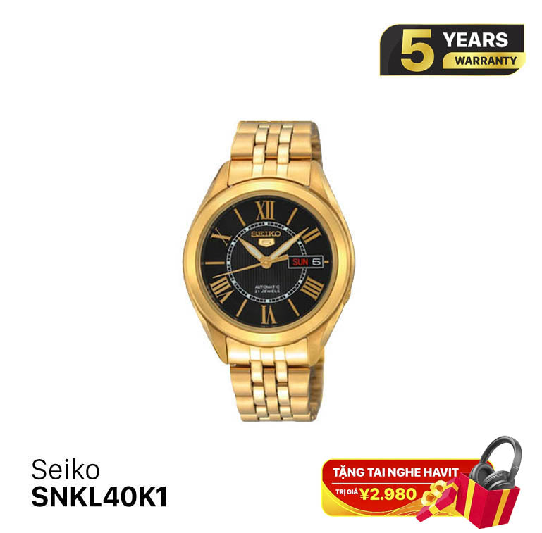 Seiko 5 SNKL40K1 စက်ပိုင်းဆိုင်ရာနာရီ