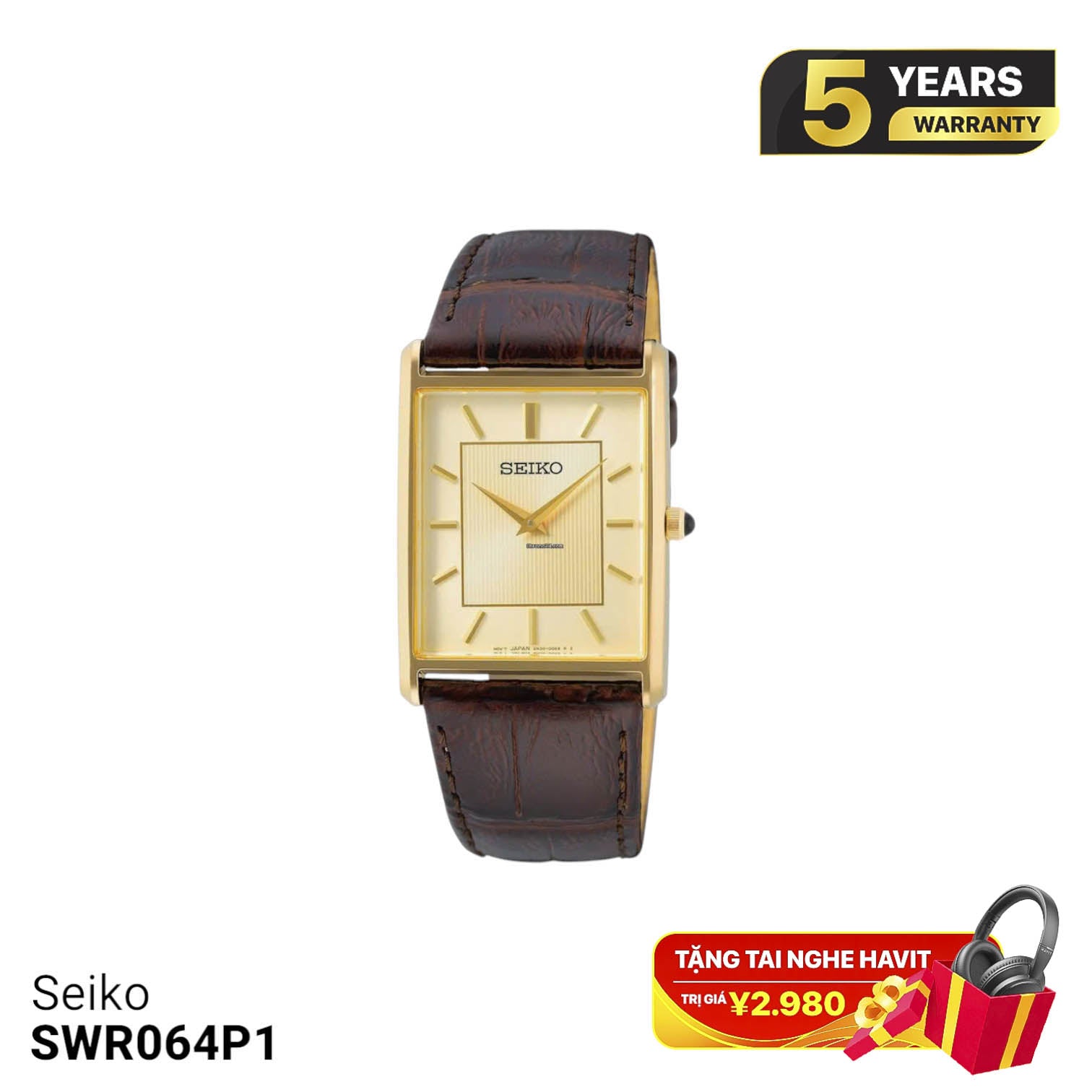 Seiko Essentials SWR064P1 - SWR066P1 စုံတွဲနာရီများ