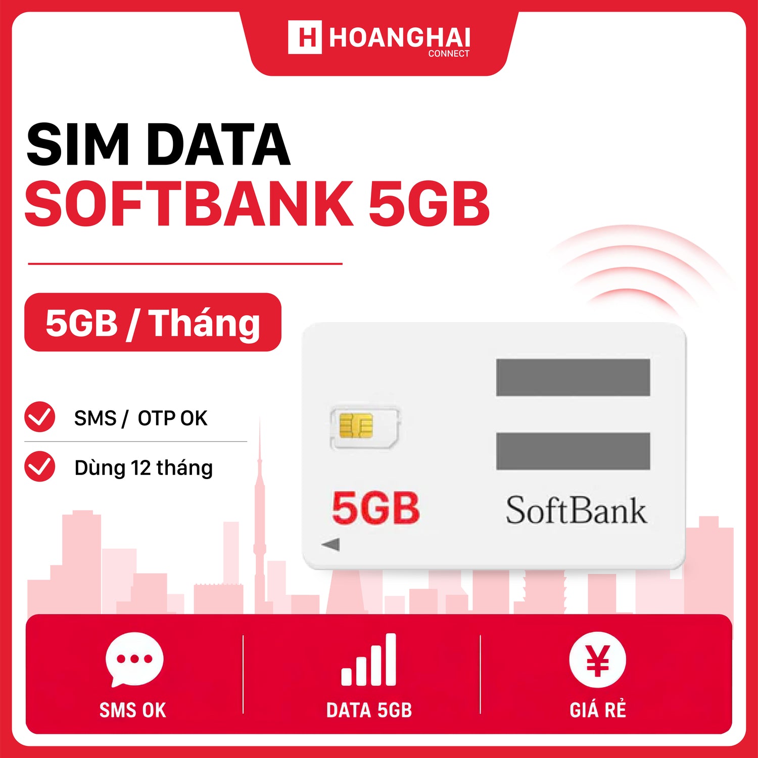 Softbank 5GB ဒေတာဆင်းမ် - ရောင်းသွားပြီ - အခမဲ့ကျပန်းကြိုးမဲ့နားကြပ်