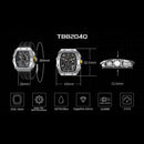 Đồng hồ pin Tsar Bomba Stainless Steel TB8204Q