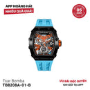 Đồng hồ cơ Tsar Bomba Stainless Steel TB8208A