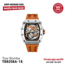 Đồng hồ cơ Tsar Bomba Stainless Steel TB8208A