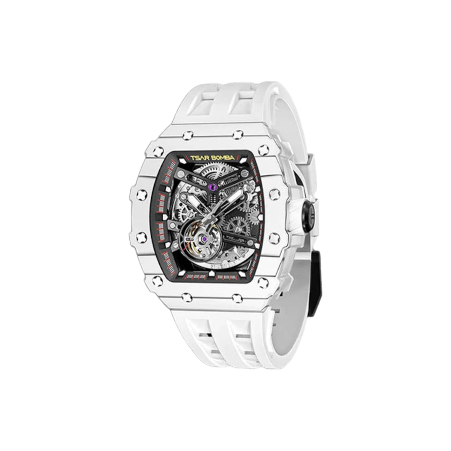 Đồng hồ cơ Tsar Bomba Carbon TB8208CF