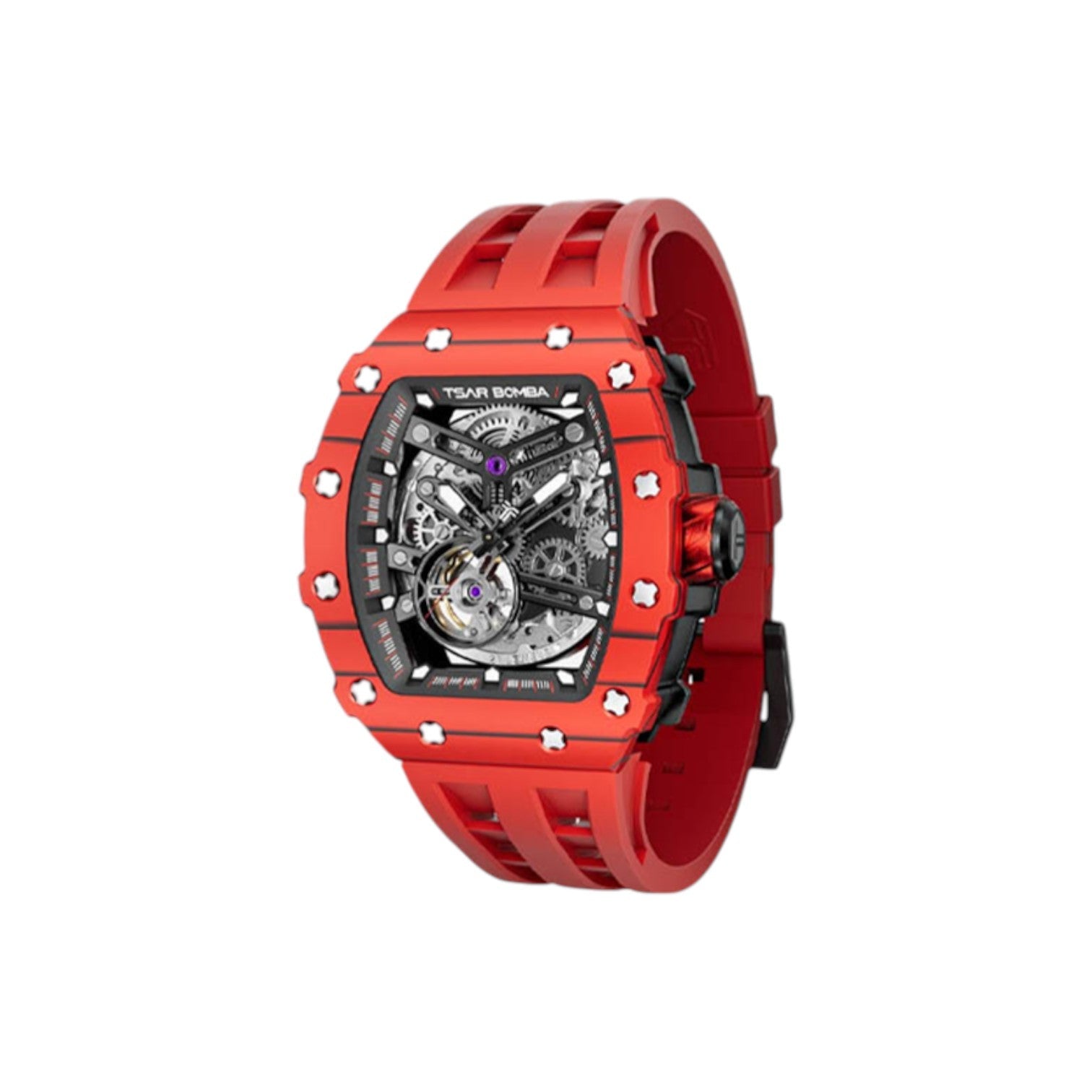 Đồng hồ cơ Tsar Bomba Carbon TB8208CF