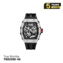 ကျောက်မျက်ရတနာများပါရှိသော Tsar Bomba စက်ပိုင်းဆိုင်ရာနာရီ TB8208D