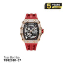 ကျောက်မျက်ရတနာများပါရှိသော Tsar Bomba စက်ပိုင်းဆိုင်ရာနာရီ TB8208D