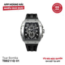 Đồng hồ pin Tsar Bomba Stainless Steel TB8211Q
