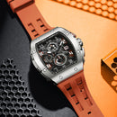 Đồng hồ pin Tsar Bomba Stainless Steel TB8211Q