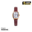 Orient iO Natural & Plain RN-WG0014S အမျိုးသမီးသုံး နေရောင်ခြည်စွမ်းအင်သုံး နာရီ