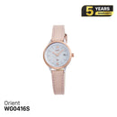 Orient iO Natural & Plain RN-WG0416S အမျိုးသမီးသုံး နေရောင်ခြည်စွမ်းအင်သုံး နာရီ